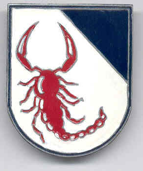 Mouwembleem - 424 Bataljon Infanterie - 6-7 Regiment Infanterie