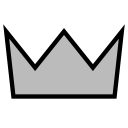 Bestand:Simple silver crown.svg