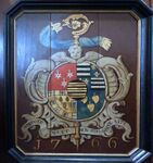 Wapenschild Abdis de Crombrugghe, Waasmunster