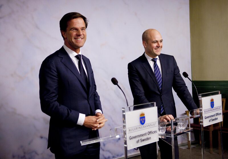 Bestand:Rutte and Reinfeldt.jpg