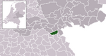 Location of Heumen