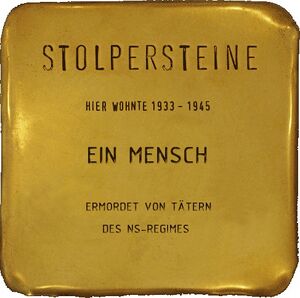 Model van een Stolpersteine.jpg